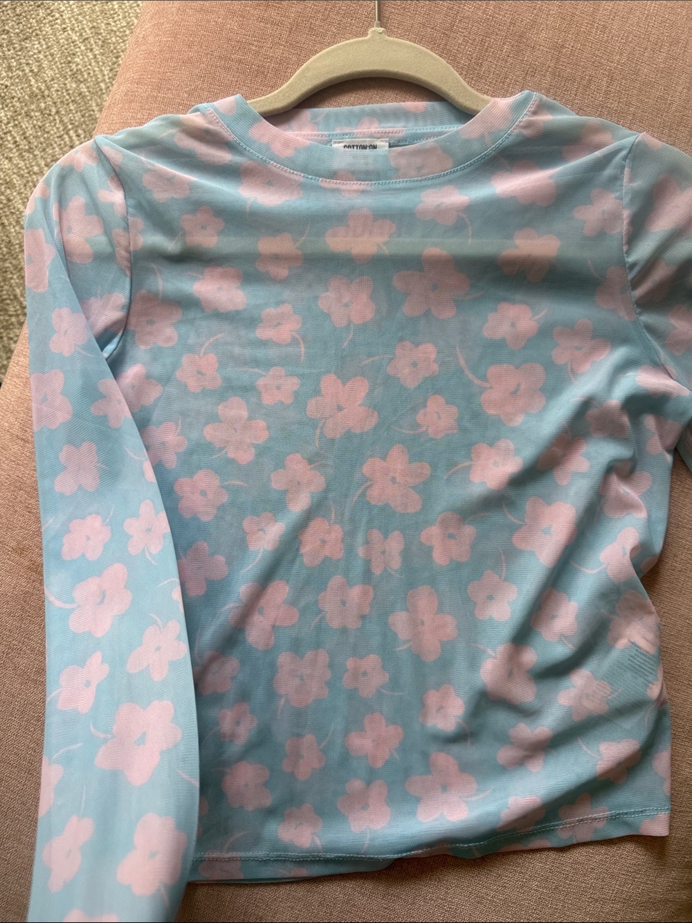 Cotton on sheer cute top